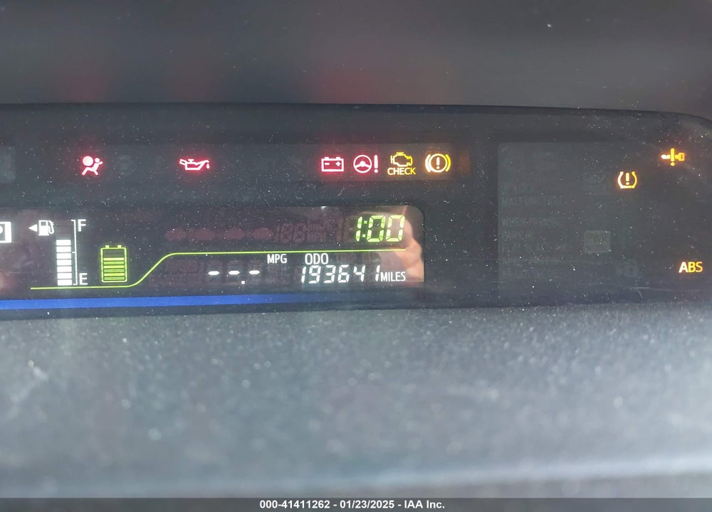 2012 TOYOTA PRIUS V FIVE VIN: JTDZN3EU5C3042429