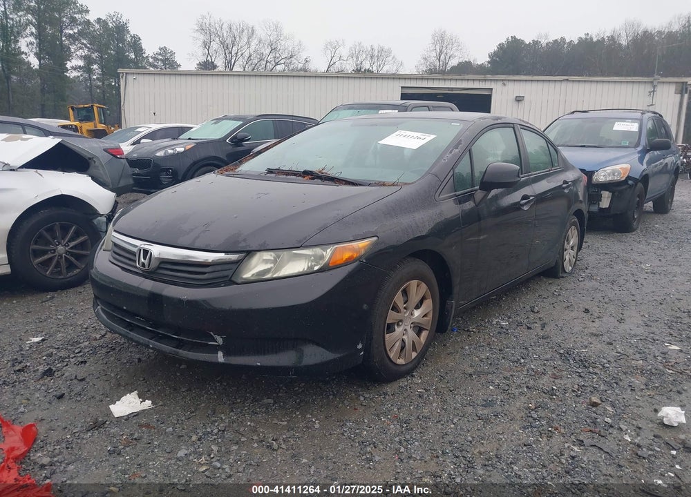 2012 HONDA CIVIC VIN: 2HGFB2F55CH560214