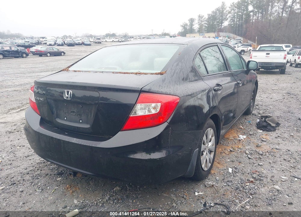 2012 HONDA CIVIC VIN: 2HGFB2F55CH560214