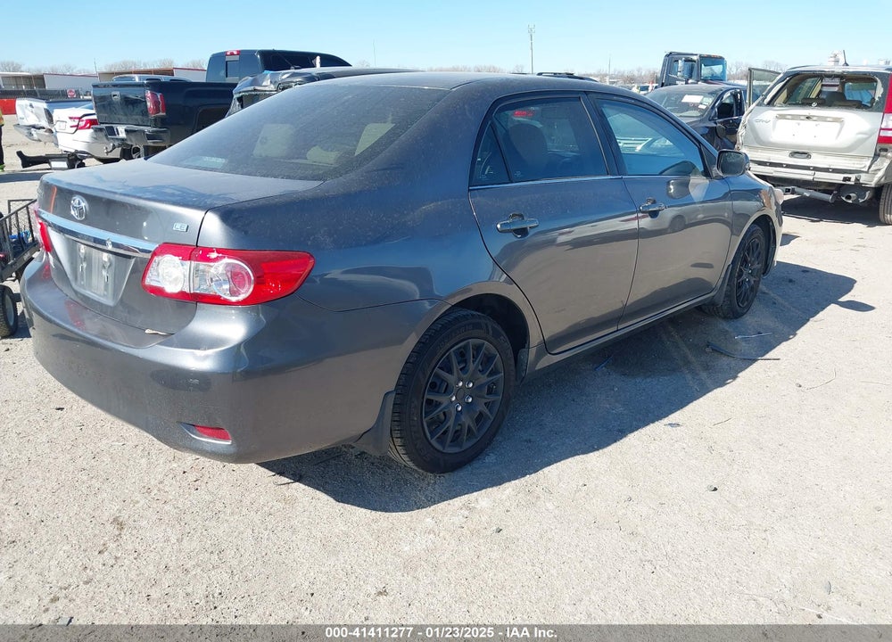 2013 TOYOTA COROLLA VIN: 5YFBU4EE2DP165150