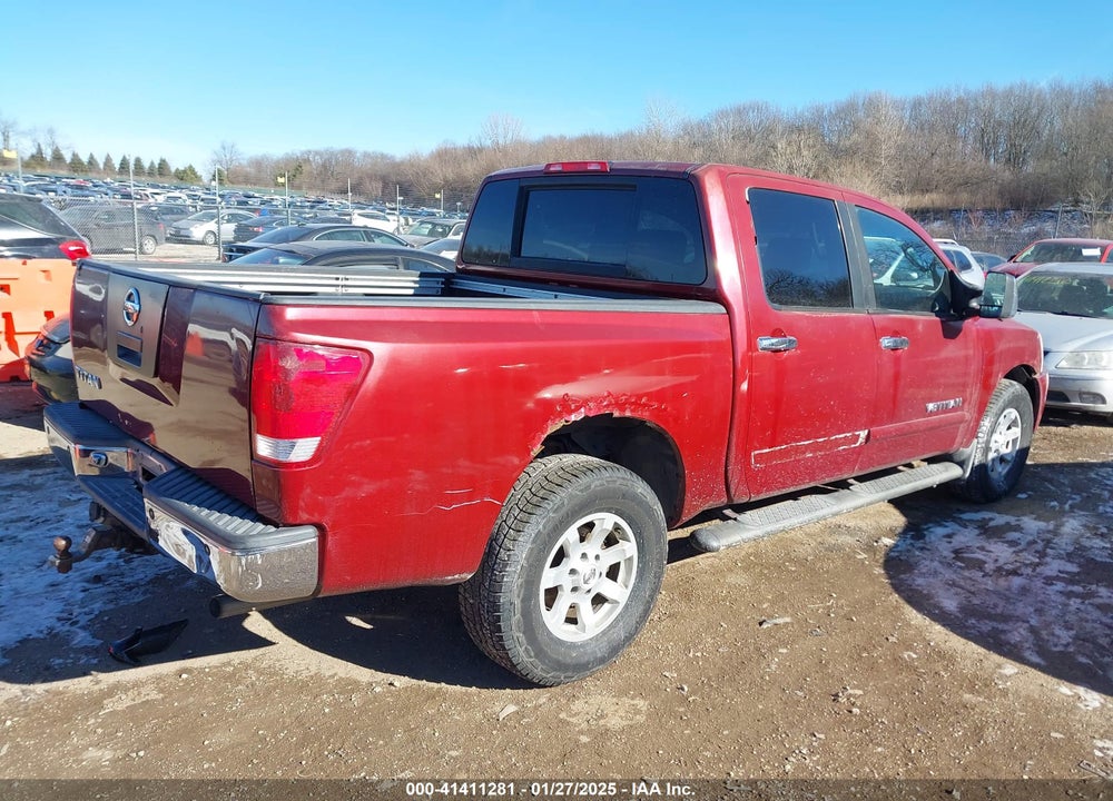 2005 NISSAN TITAN LE VIN: 1N6AA07B55N503619