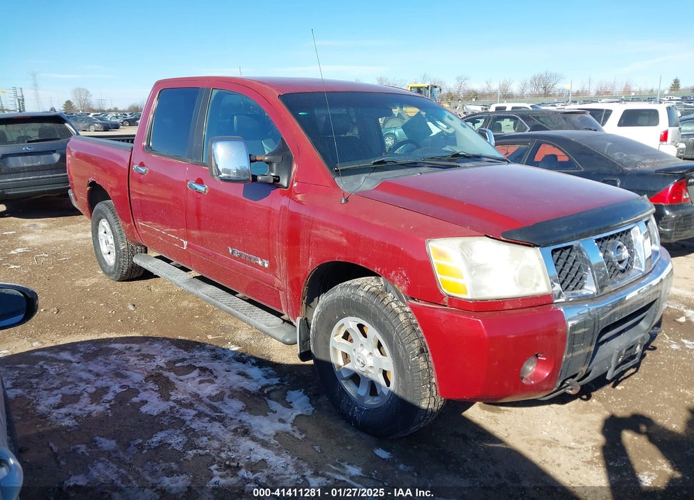 2005 NISSAN TITAN LE VIN: 1N6AA07B55N503619