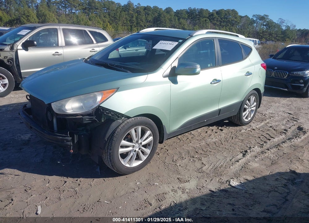 2011 HYUNDAI TUCSON LIMITED VIN: KM8JU3AC8BU243744