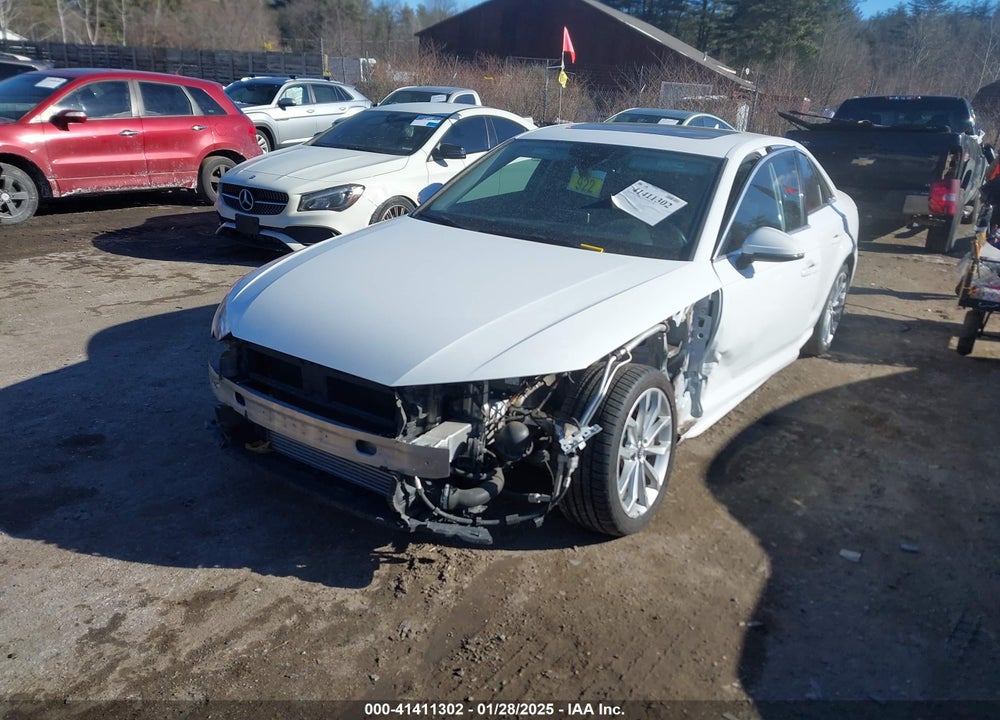 2019 AUDI A4 VIN: WAUENAF4XKN002882