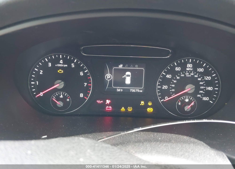 2017 KIA SORENTO 2.4L LX VIN: 5XYPG4A39HG276564