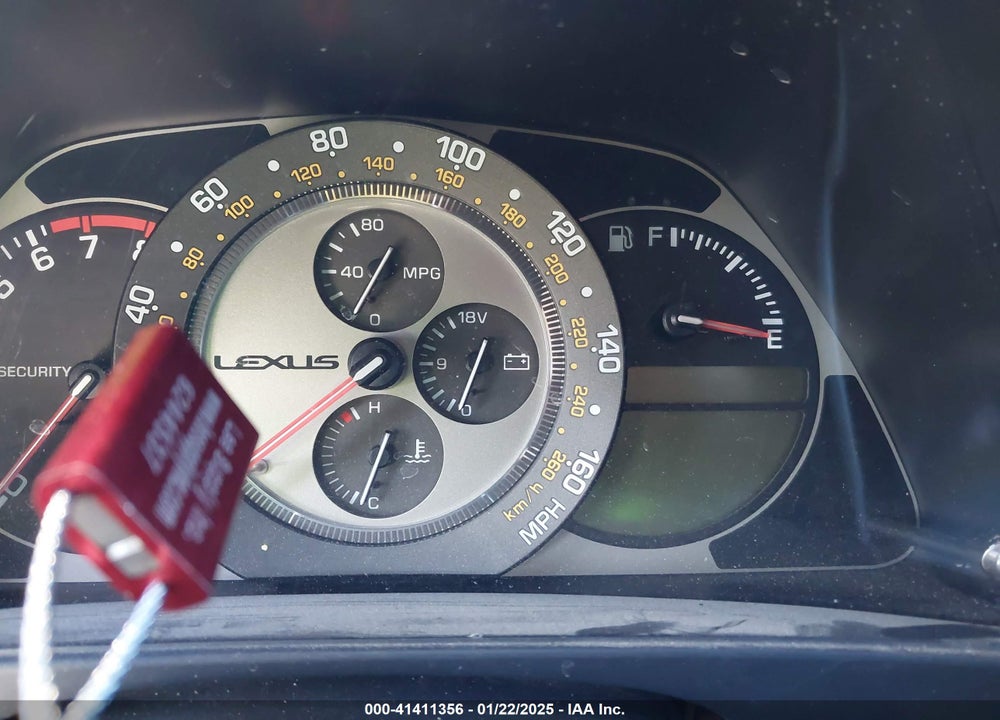 2004 LEXUS IS 300 VIN: JTHBD192940089871