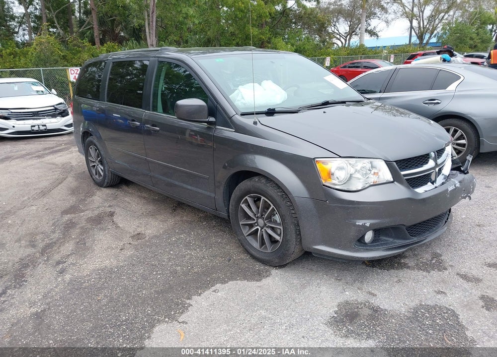 2017 DODGE GRAND CARAVAN SXT VIN: 2C4RDGCG6HR858183