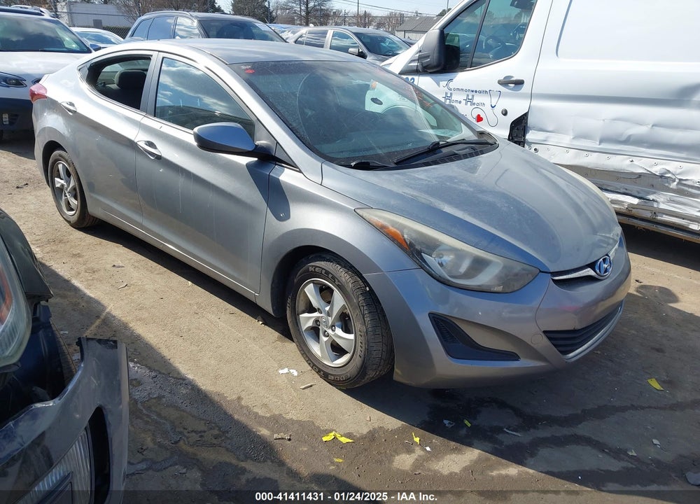 2014 HYUNDAI ELANTRA VIN: KMHDH4AE5EU183158