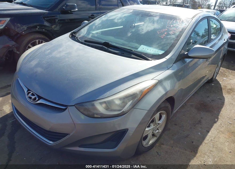 2014 HYUNDAI ELANTRA VIN: KMHDH4AE5EU183158
