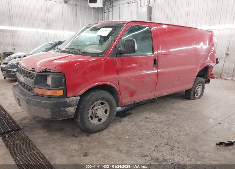 2008 CHEVROLET EXPRESS WORK VAN VIN: 1GCHG35K881183860
