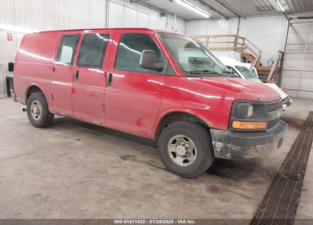 2008 CHEVROLET EXPRESS WORK VAN VIN: 1GCHG35K881183860