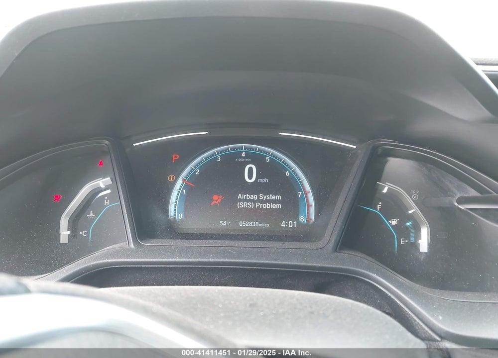 2019 HONDA CIVIC VIN: 2HGFC2F63KH541214