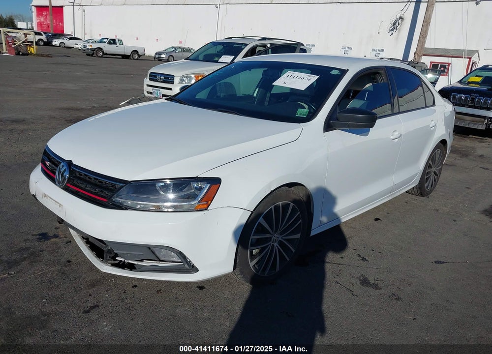 2016 VOLKSWAGEN JETTA 1.8T SPORT VIN: 3VWD17AJ5GM302841
