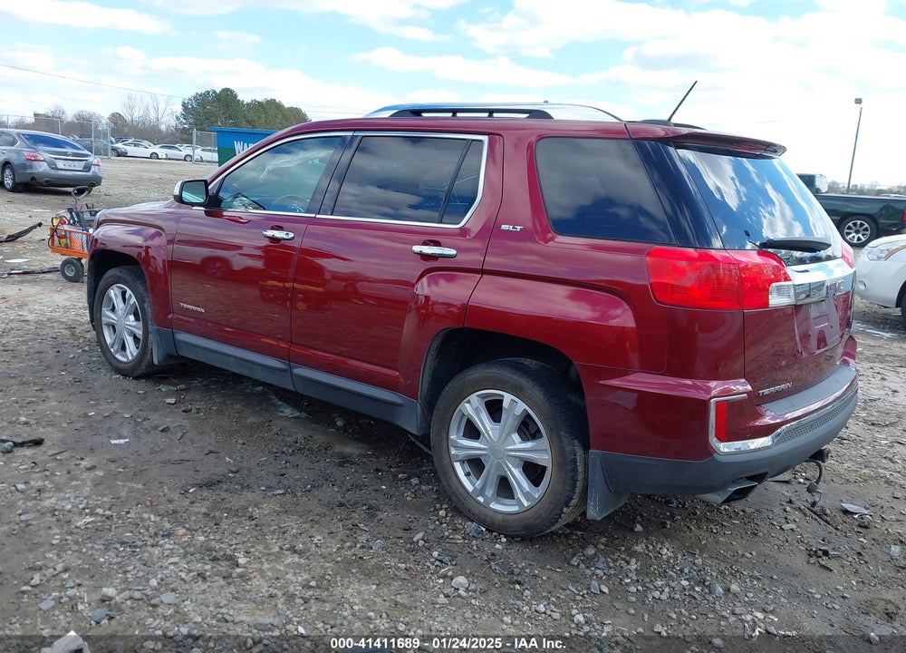 2017 GMC TERRAIN SLT VIN: 2GKFLPE36H6244434