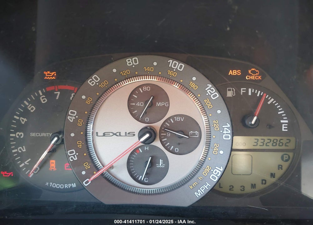 2003 LEXUS IS 300 VIN: JTHBD192130080676
