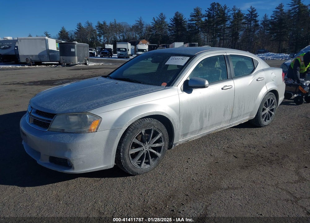 2011 DODGE AVENGER LUX VIN: 1B3BD2FG4BN598419