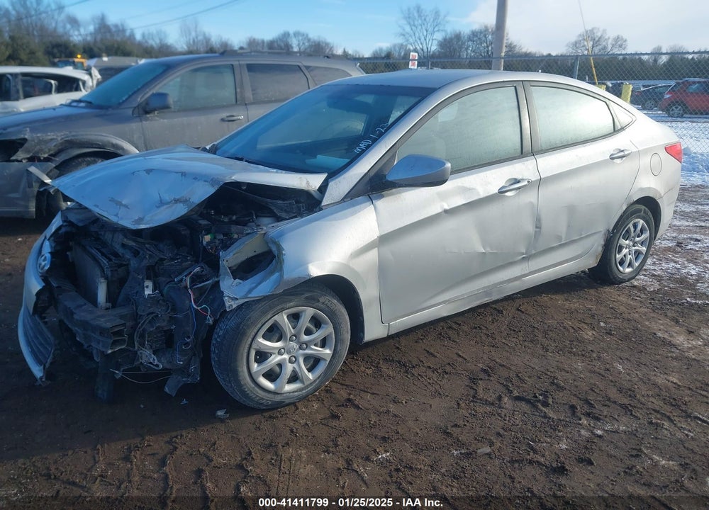 2013 HYUNDAI ACCENT VIN: KMHCT4AE1DU459599