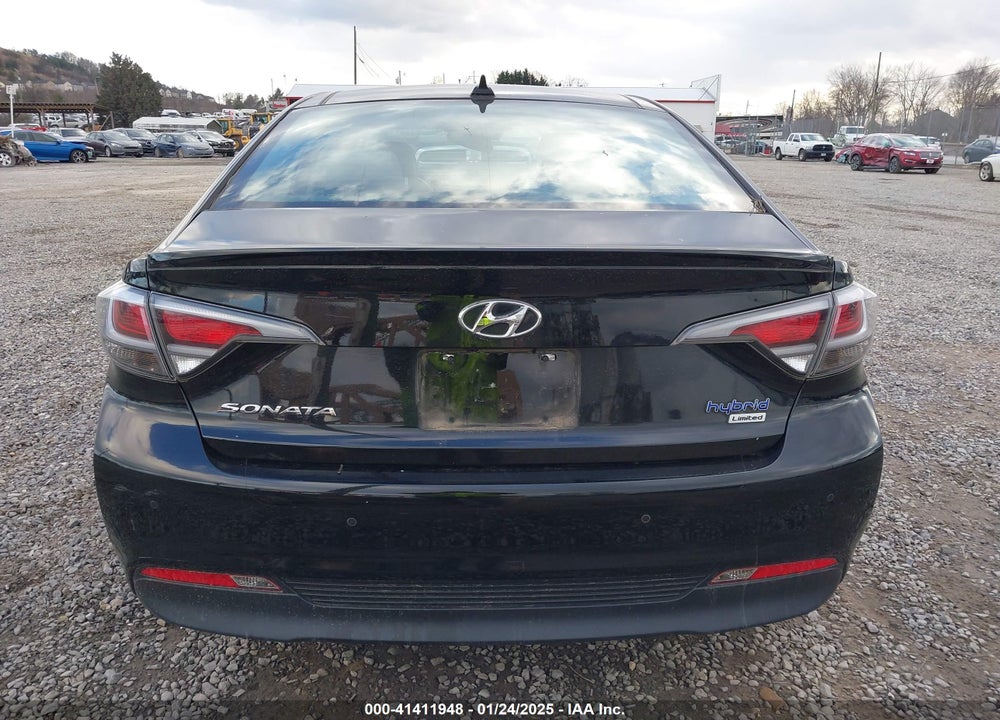 2016 HYUNDAI SONATA HYBRID VIN: KMHE34L19GA020935