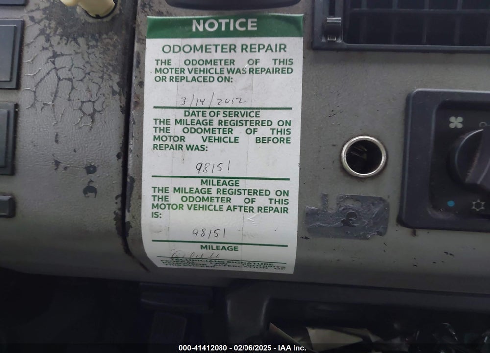 1999 FREIGHTLINER MEDIUM CONVENTIONAL FL70 VIN: 1FV6HFAA4XHB08573