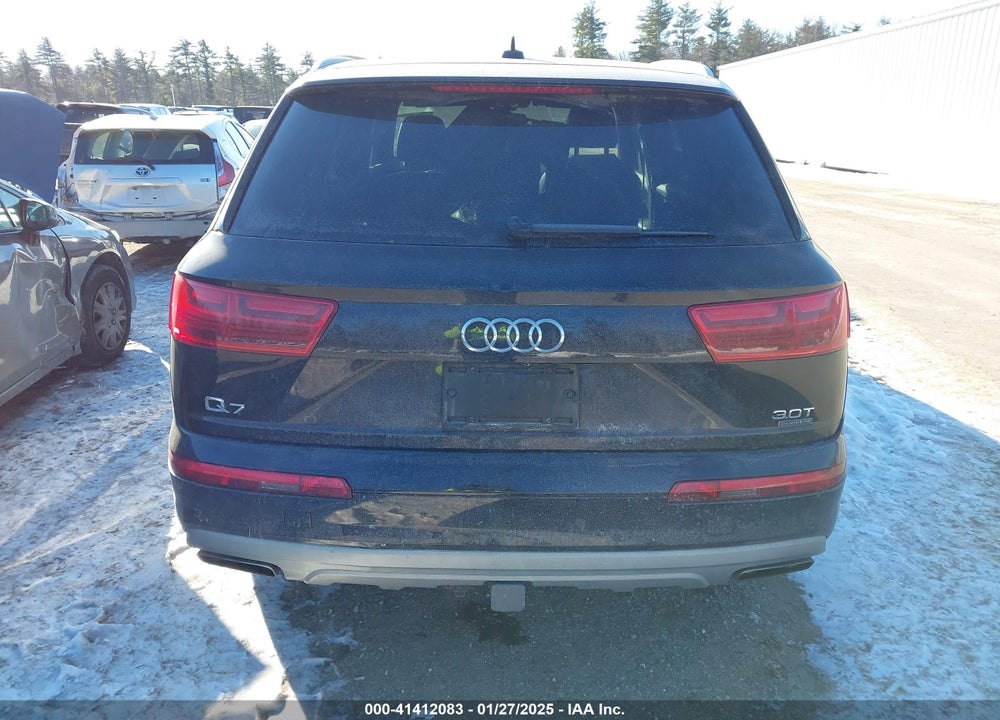 2017 AUDI Q7 3.0T PREMIUM VIN: WA1LAAF78HD013145