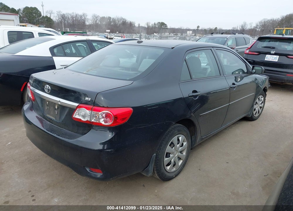 2011 TOYOTA COROLLA LE VIN: 5YFBU4EE2BP001247