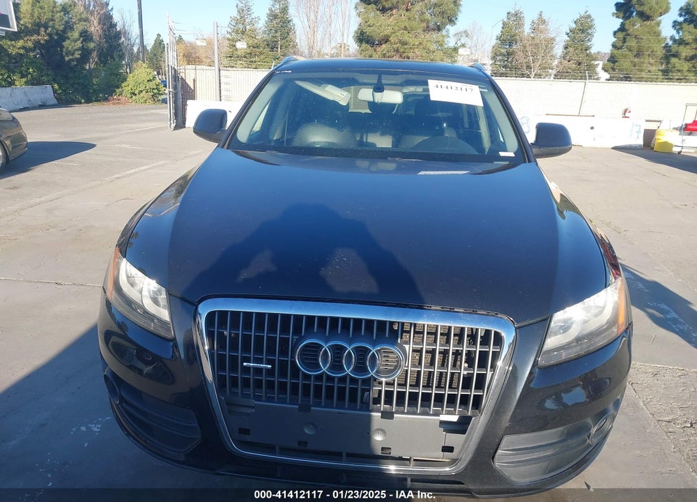 2012 AUDI Q5 2.0T PREMIUM VIN: WA1CFAFP2CA035010