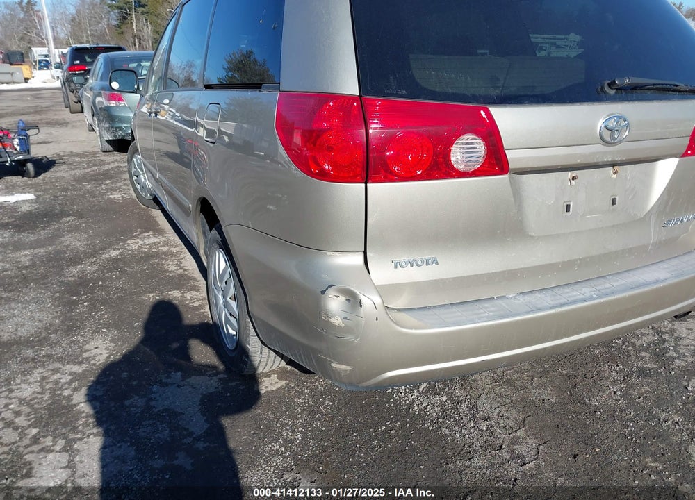 2007 TOYOTA SIENNA LE VIN: 5TDZK23C77S083677