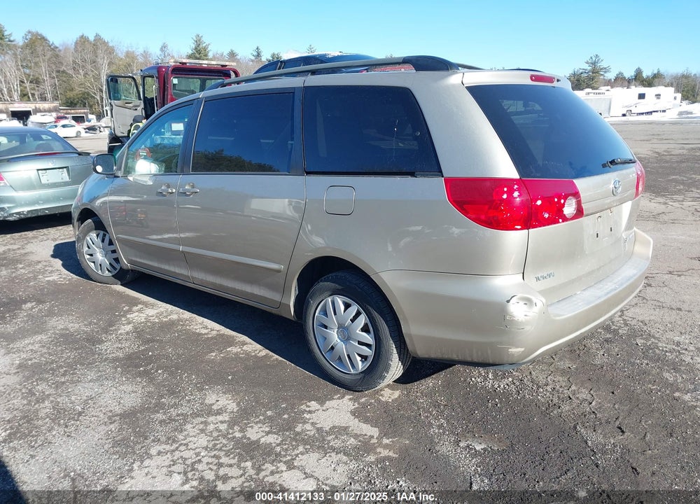 2007 TOYOTA SIENNA LE VIN: 5TDZK23C77S083677