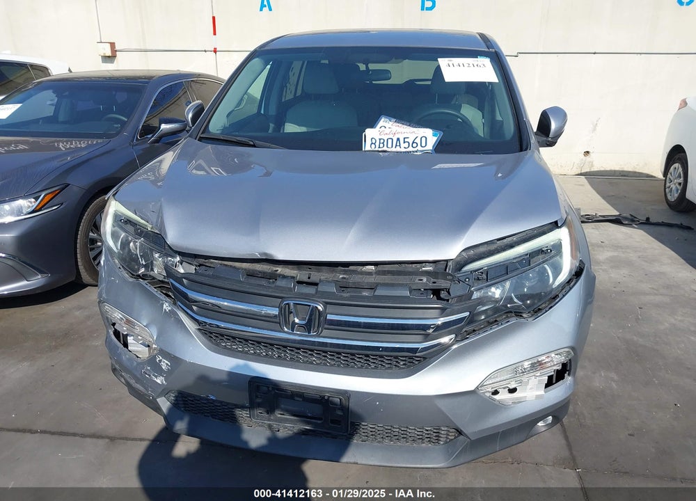 2017 HONDA PILOT EX VIN: 5FNYF5H38HB035573