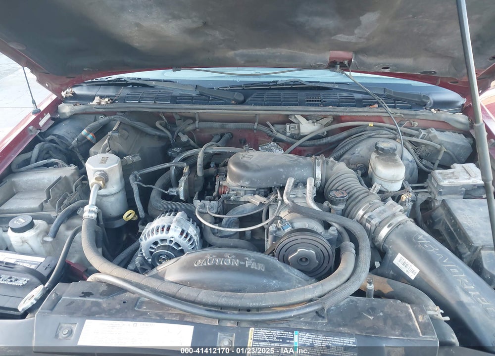 2004 CHEVROLET S-10 LS VIN: 1GCDT13X64K130981