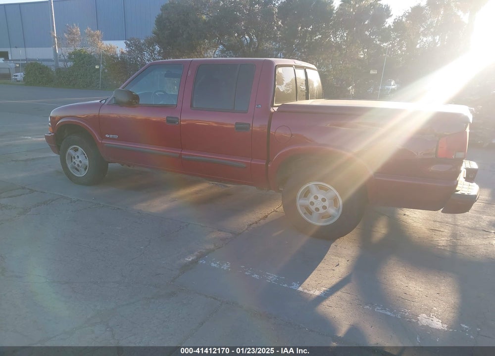 2004 CHEVROLET S-10 LS VIN: 1GCDT13X64K130981