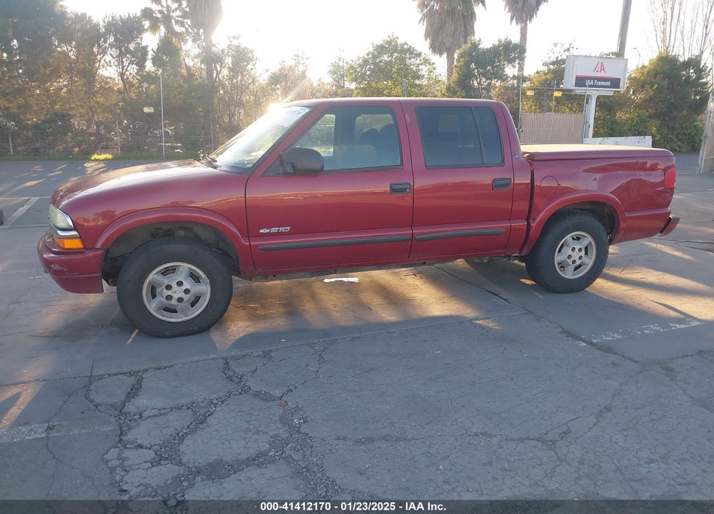 2004 CHEVROLET S-10 LS VIN: 1GCDT13X64K130981