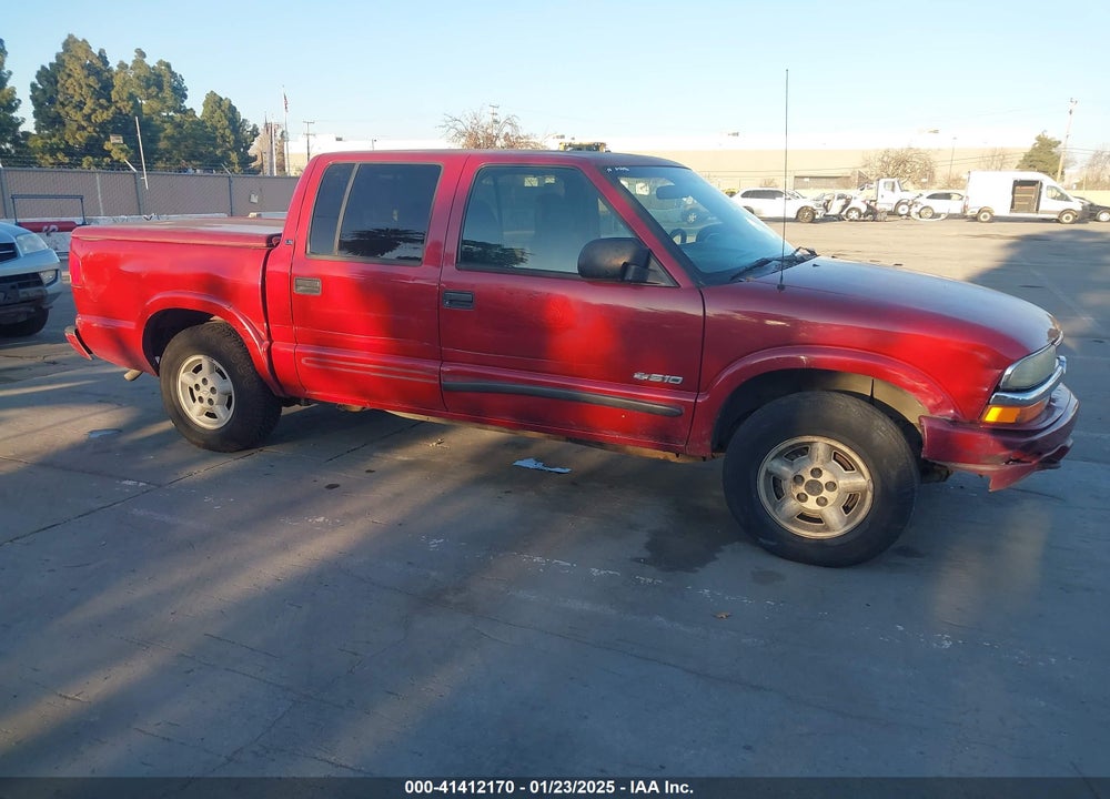 2004 CHEVROLET S-10 LS VIN: 1GCDT13X64K130981