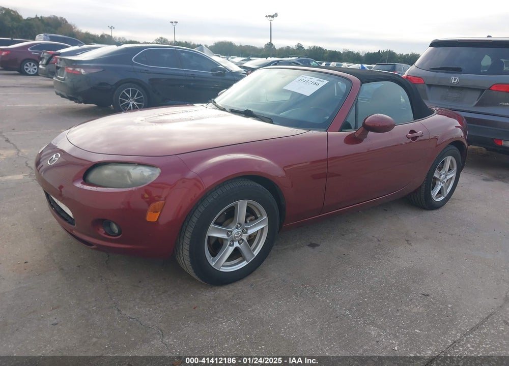 2006 MAZDA MX5 MIATA VIN: JM1NC25F360120356