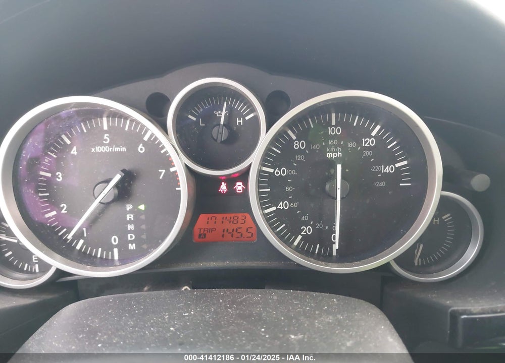 2006 MAZDA MX5 MIATA VIN: JM1NC25F360120356