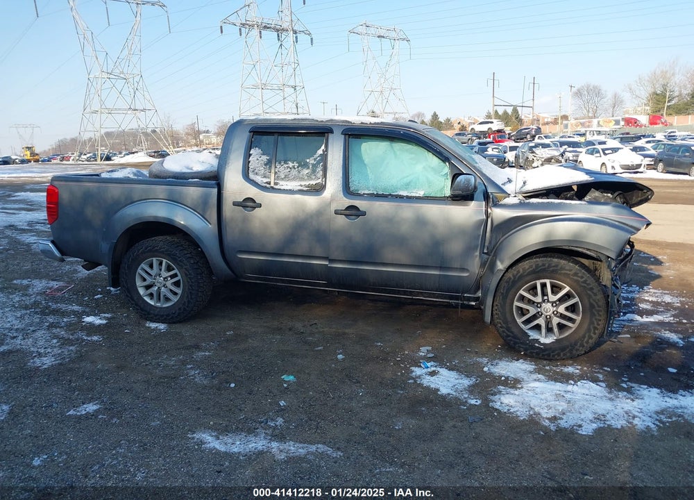 2017 NISSAN FRONTIER VIN: 1N6AD0EV1HN755229