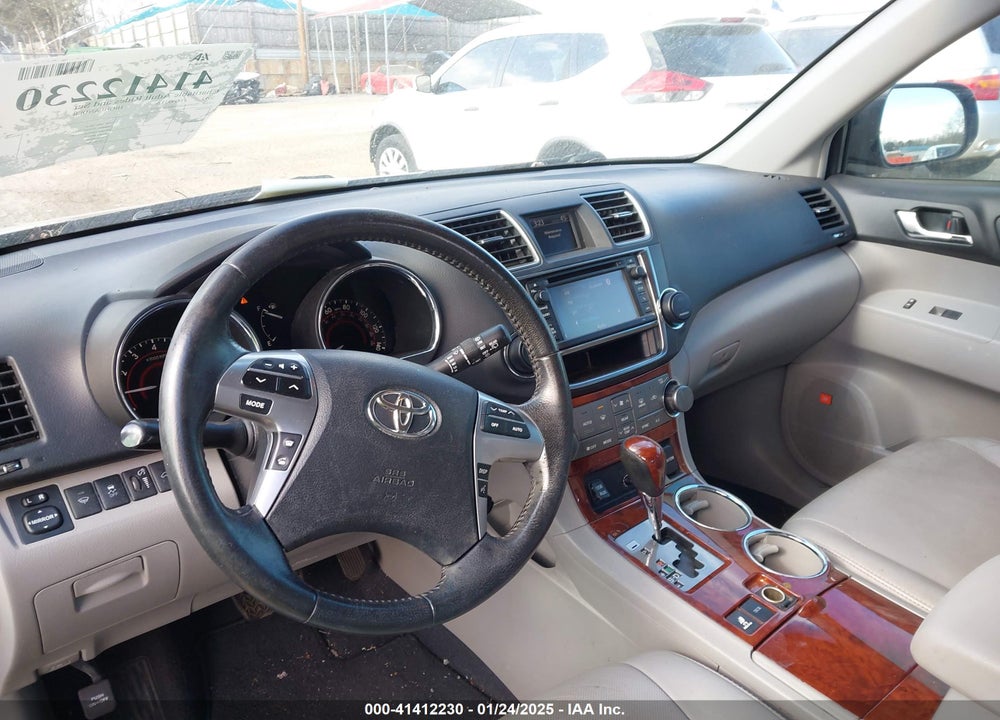2013 TOYOTA HIGHLANDER LIMITED V6 VIN: 5TDYK3EH6DS116853