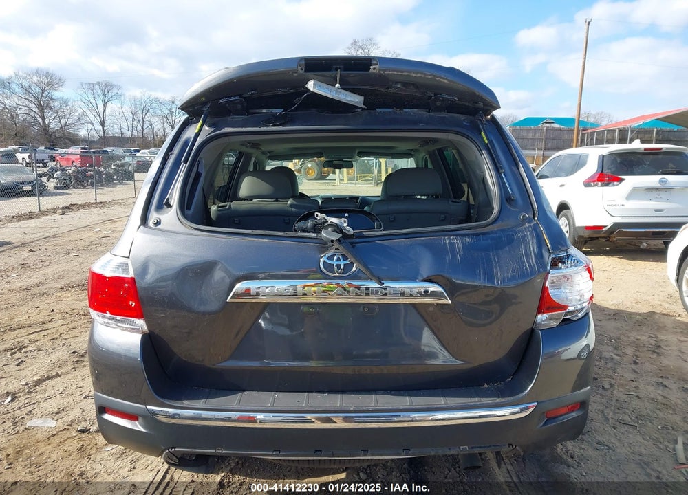 2013 TOYOTA HIGHLANDER LIMITED V6 VIN: 5TDYK3EH6DS116853