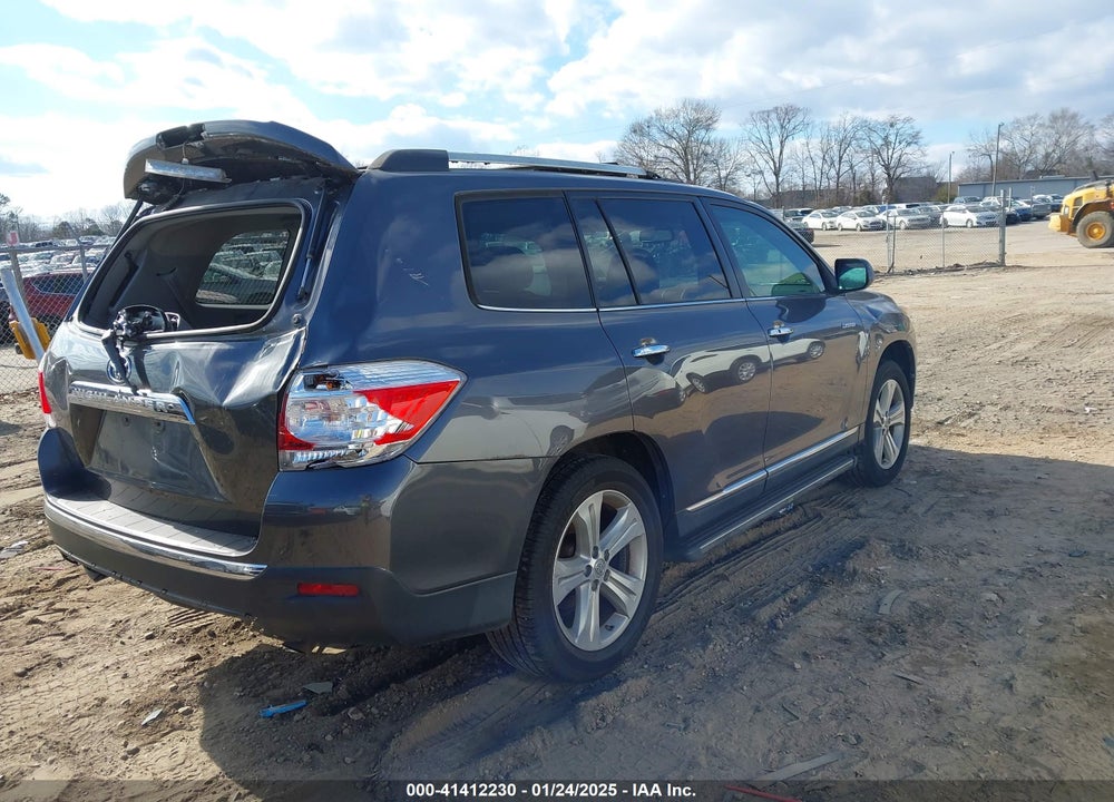 2013 TOYOTA HIGHLANDER LIMITED V6 VIN: 5TDYK3EH6DS116853