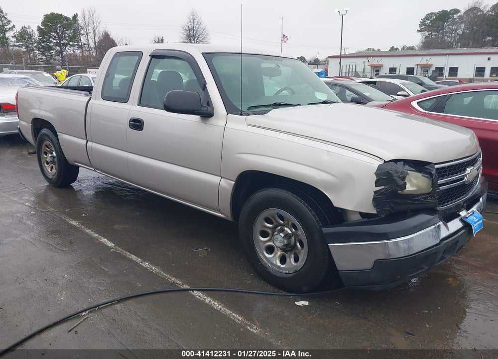 2006 CHEVROLET SILVERADO 1500 WORK TRUCK VIN: 1GCEC19X96Z271646