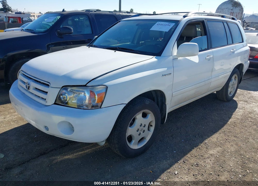 2005 TOYOTA HIGHLANDER LIMITED V6 VIN: JTEEP21A250067786