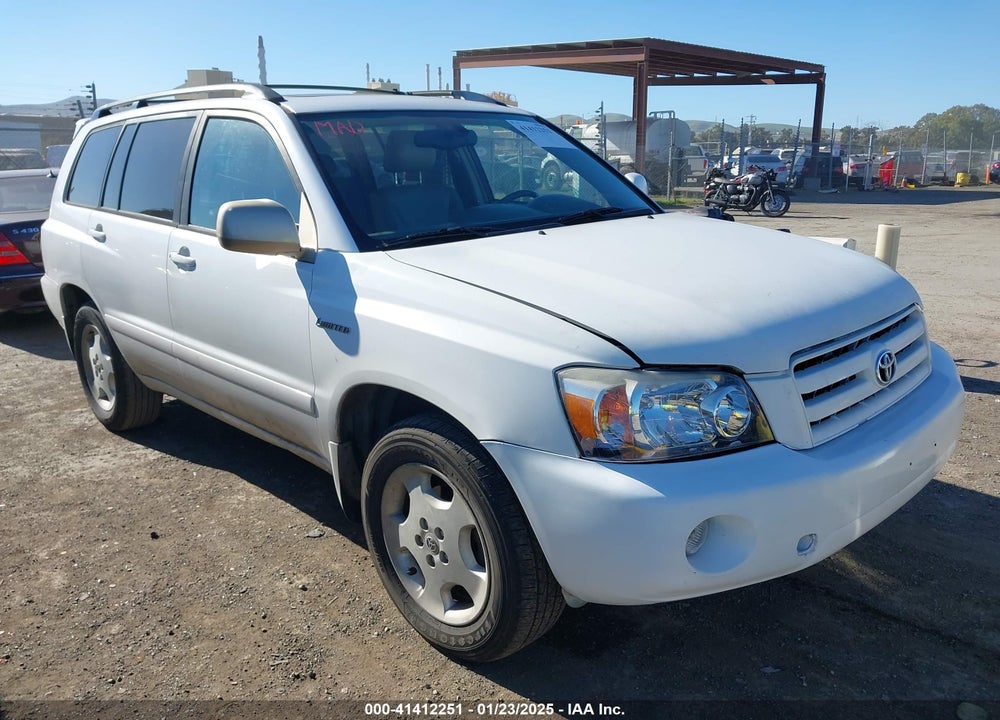 2005 TOYOTA HIGHLANDER LIMITED V6 VIN: JTEEP21A250067786
