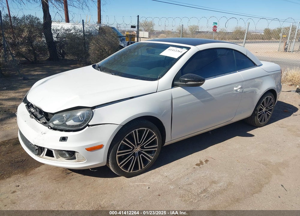 2013 VOLKSWAGEN EOS VIN: WVWBW8AH7DV003643