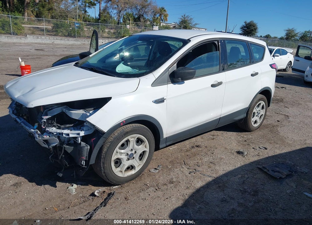 2017 FORD ESCAPE S VIN: 1FMCU0F77HUE30291