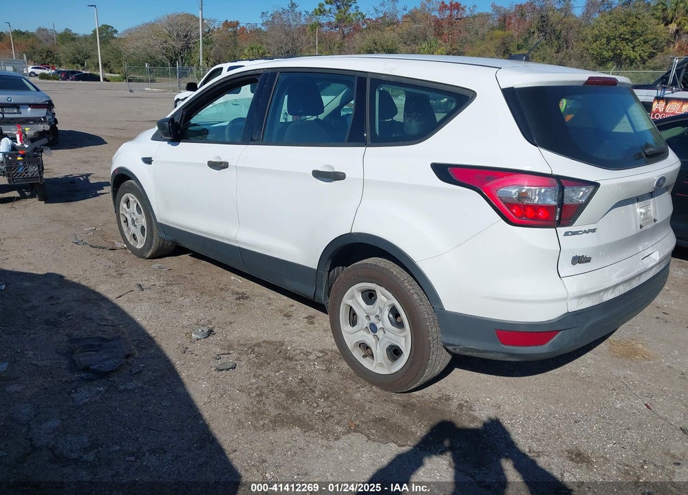 2017 FORD ESCAPE S VIN: 1FMCU0F77HUE30291