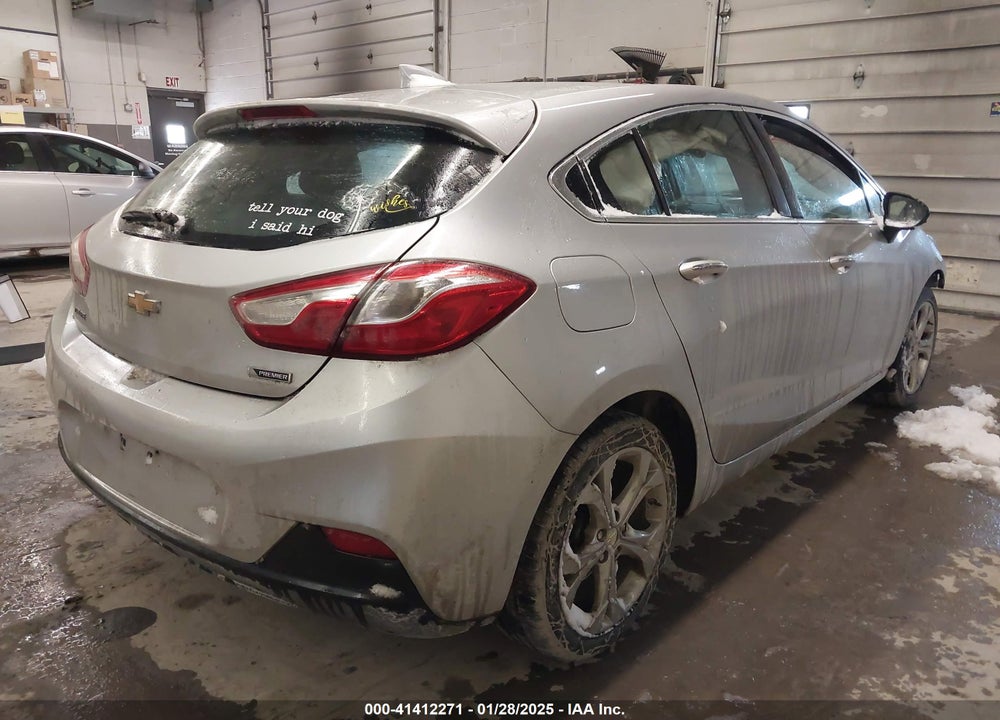 2018 CHEVROLET CRUZE VIN: 3G1BF6SM9JS618379