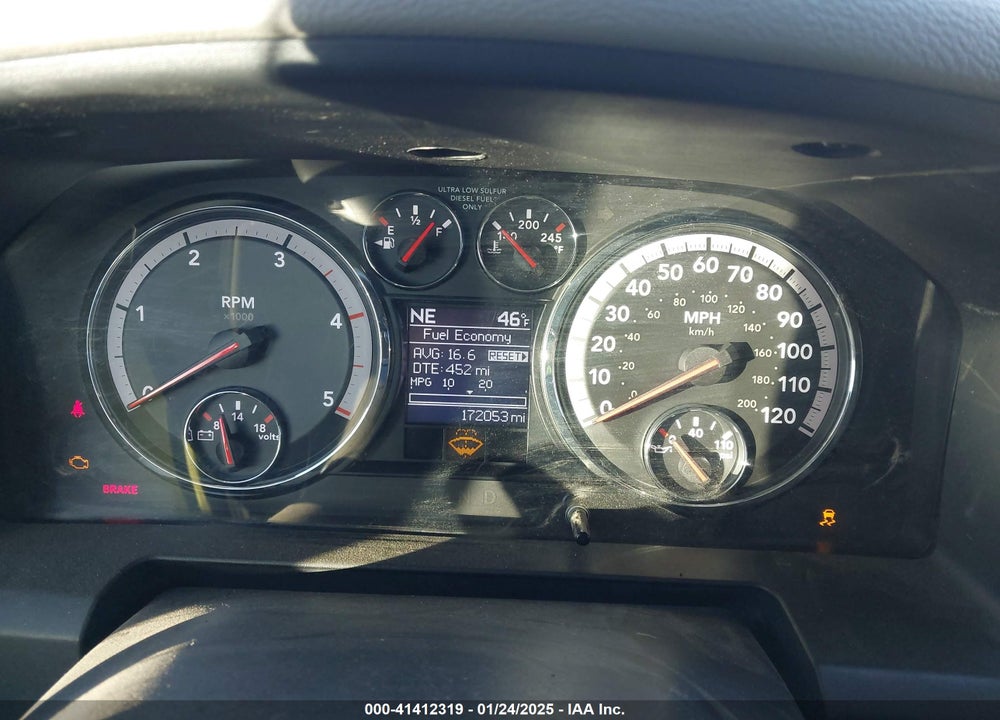 2012 RAM 2500 SLT VIN: 3C6UD5ML8CG284783