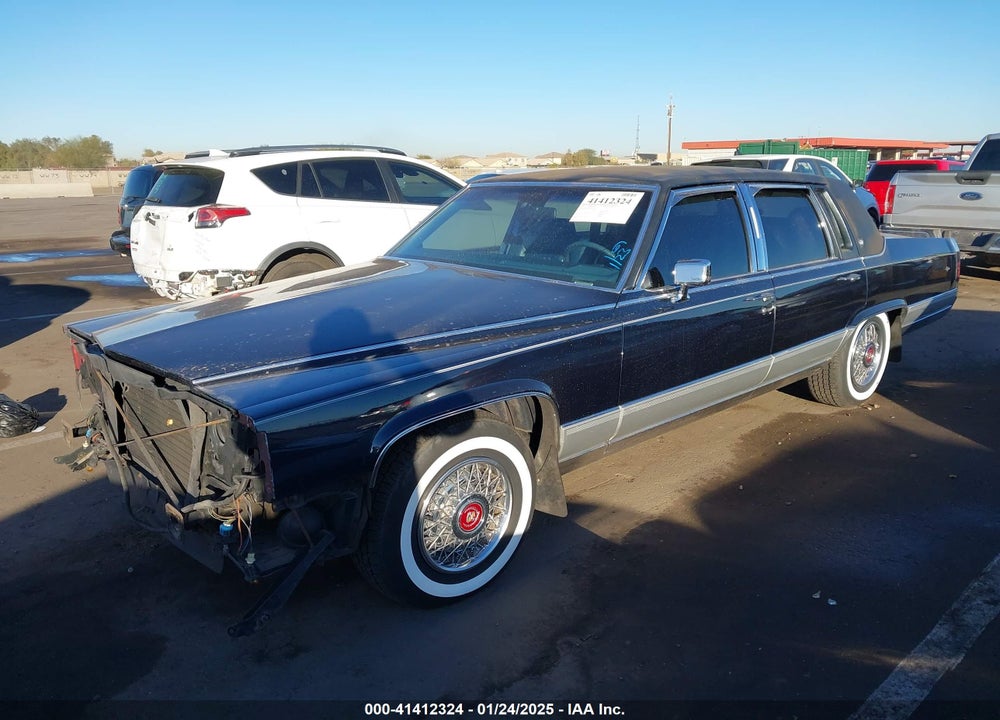 1991 CADILLAC BROUGHAM VIN: 1G6DW54E6MR714416