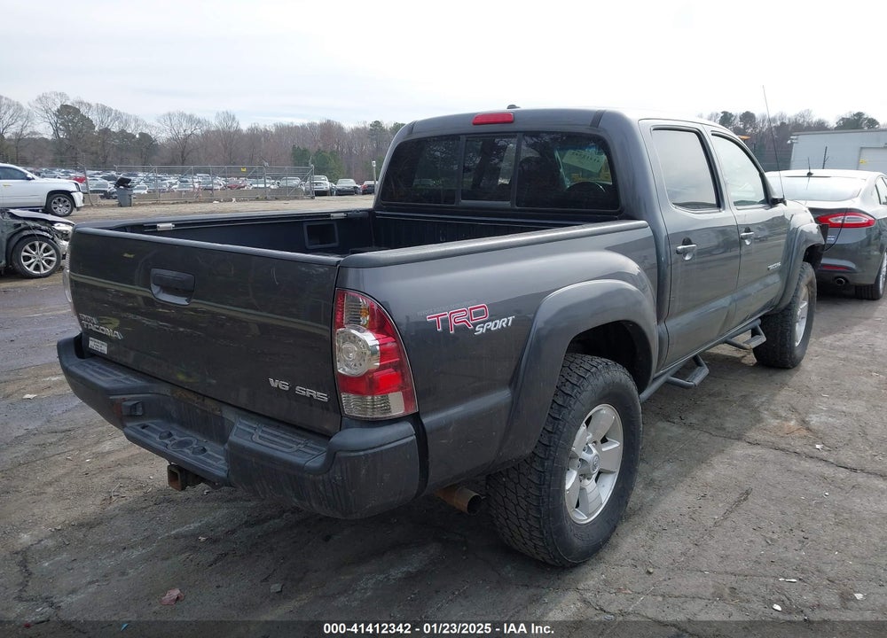 2010 TOYOTA TACOMA DOUBLE CAB VIN: 5TELU4EN6AZ737153