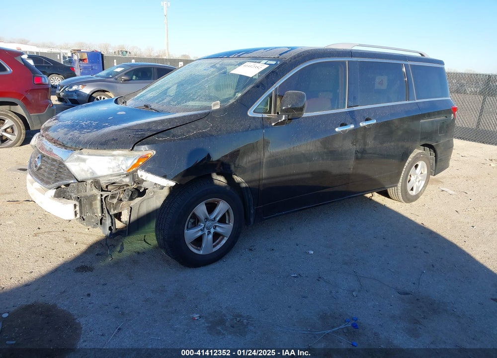 2017 NISSAN QUEST SV VIN: JN8AE2KP5H9169972